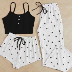 Conjunto Pijama Mujer 3pcs 3021-3