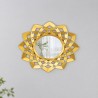 Espejo dorado para pared 1040
