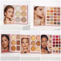 LIBRO SOMBRAS-ILUMINADOR-BLUSH-POLVOS- LIPSTICK Y CEJAS az-218