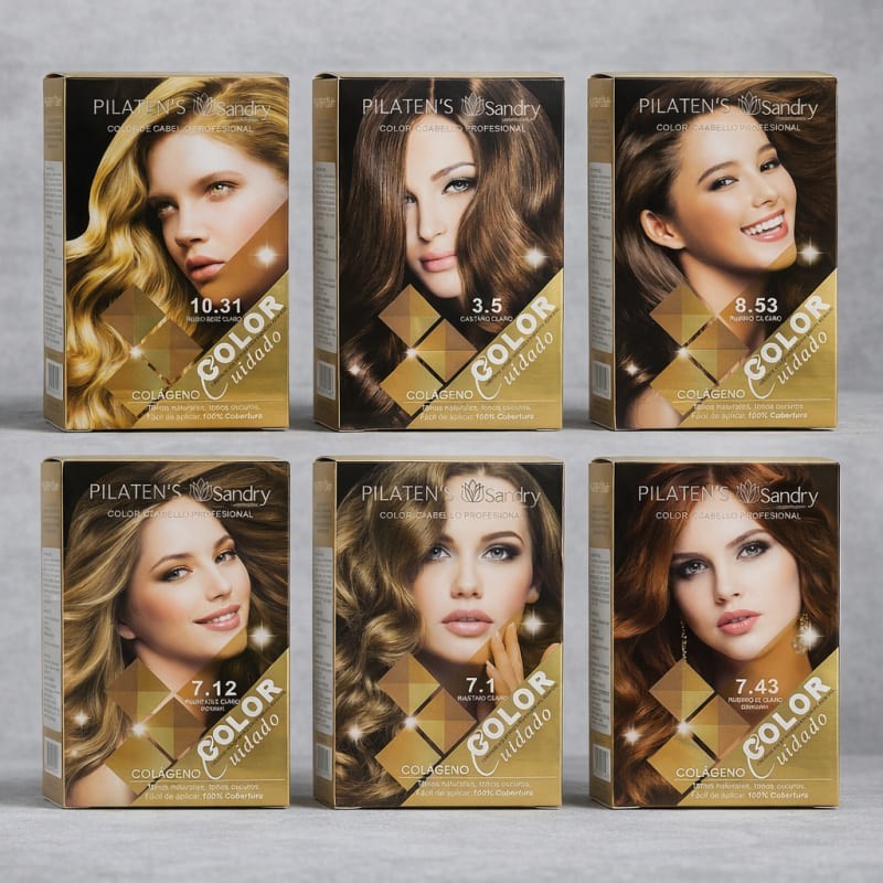 TINTE DE CABELLO PEQUEÑO PILATEN PROFESIONALHCB0011-12-14-8-21-4-24-3-15-17-23-9-7-20