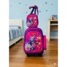 Mochila Escolar 3pcs con Rueda de Niñas 899