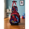 Mochila Escolar 3pcs con Rueda de Niños 900