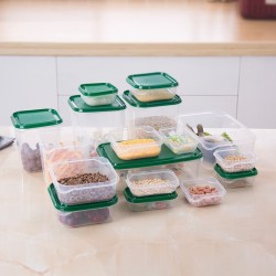 Set de Tuppers Recipientes 17pcs