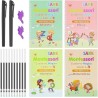 Set de 4 Cuadernos Didácticos de Aprendizaje