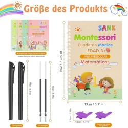 Set de 4 Cuadernos Didácticos de Aprendizaje