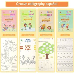 Set de 4 Cuadernos Didácticos de Aprendizaje