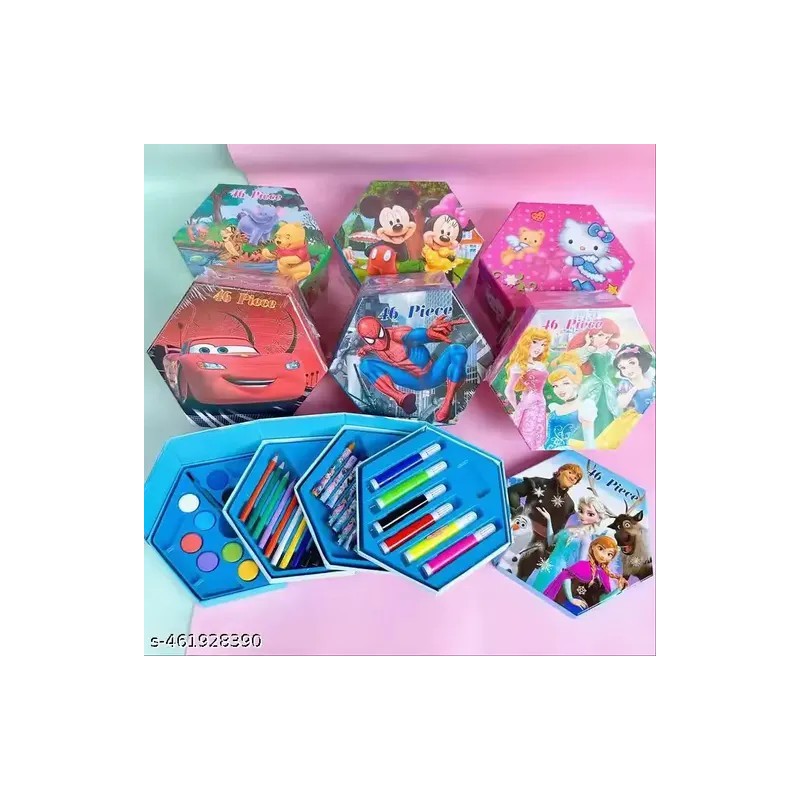 Set de Arte Hexagonal 46Pcs