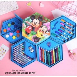 Set de Arte Hexagonal 46Pcs