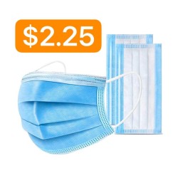 Caja de Mascarillas Quirúrgicas 50pcs (Disponible solo en Tienda)