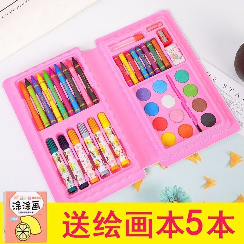 Mini Set de Arte 42pcs Rosa