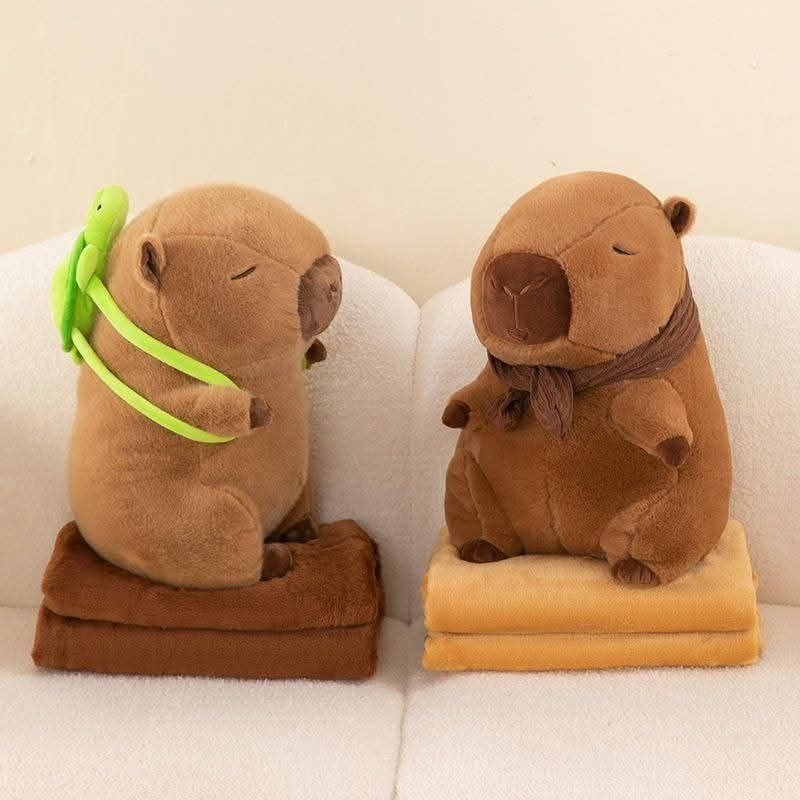 Peluche Capibara con Manta