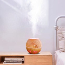 Humidificador Redondo Maderado 4403
