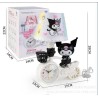 Lámpara con Reloj de Kuromi y My Melody  0919