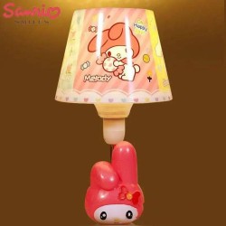 Lámpara con Reloj de Kuromi y My Melody  0919
