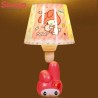 Lámpara con Reloj de Kuromi y My Melody  0919