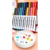 Set de 12 Marcadores de Agua Tinta Flotante 1012