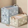 Organizador/Canasta de tela para Ropa 1140 Celeste