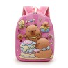 Mochila Infantil de Capibara 3D 2025-1