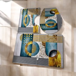 Set de Alfombras de Baño 3pcs 4877-50