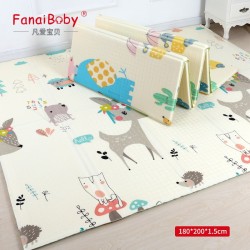 Alfombra Infantil de gateo Reversible 1.80x2mt 13788