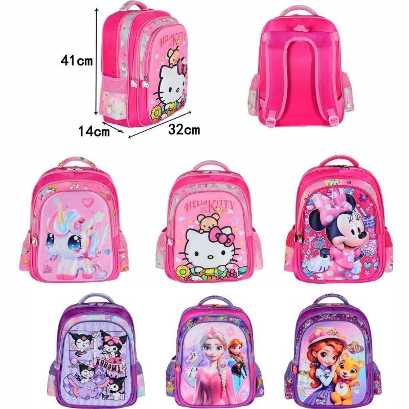 Mochila 3d para Niñas con Luces HXL464