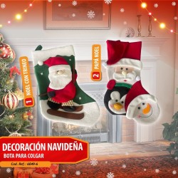 Bota Decorativa Navideña 6049-6