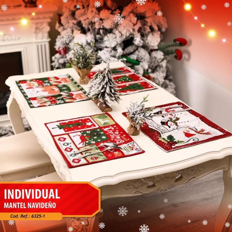 Individual Navideño 6325-1
