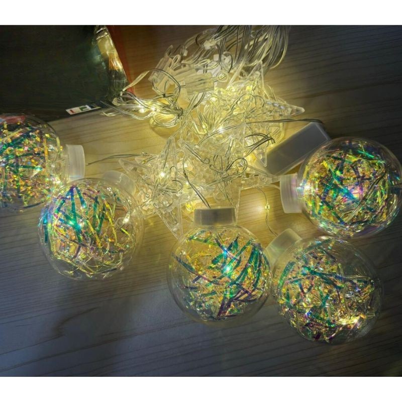 Luces Navideñas Led de Esferas 95L 1155