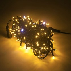 Luces Navideñas 100L 10mt Amarillas 639-2