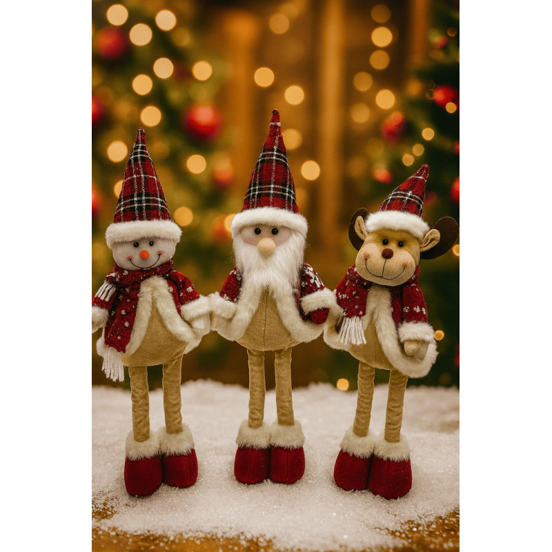 Muñeco Navideño Extensible 60cm 3104