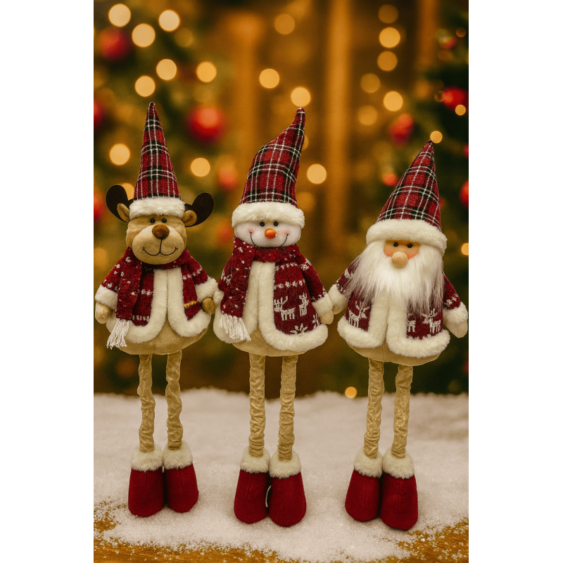 Muñeco Navideño Extensible 90cm 3102