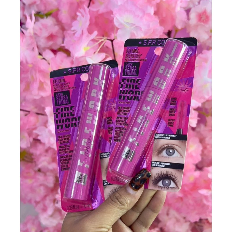 MÁSCARA SFR COLOR NEGRO SUPER INTENSO 5794