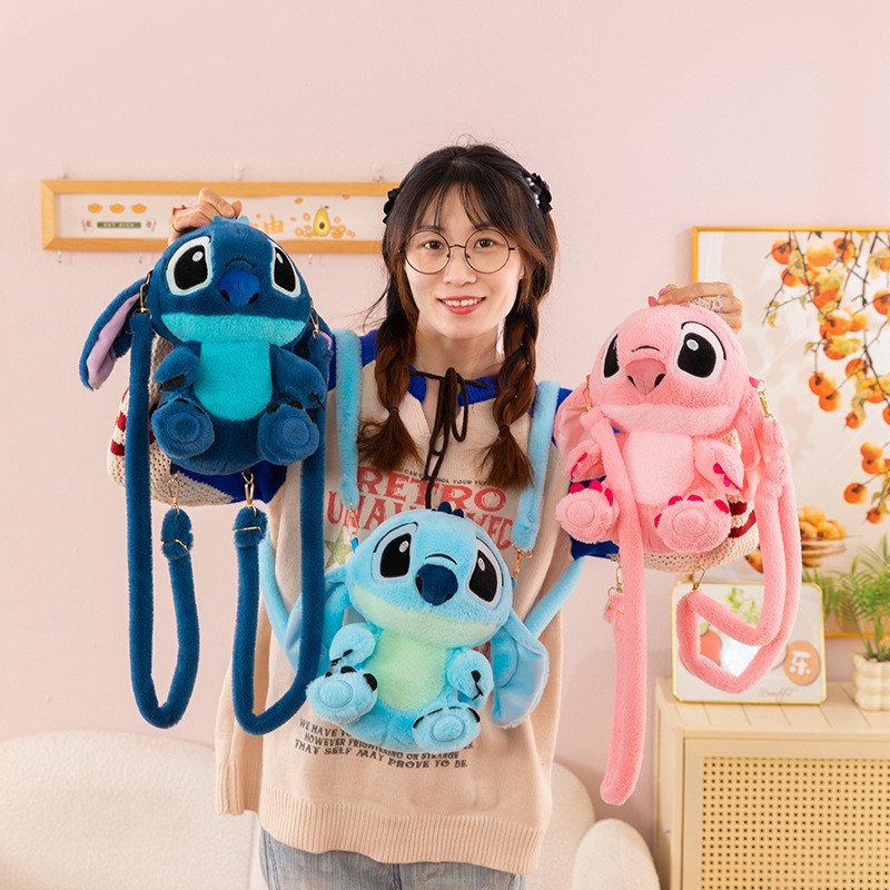 Bolso Peluche Stitch Ld-861