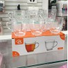 Set de 6 tazas 190ml GU019