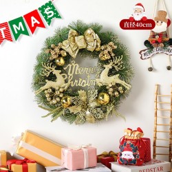 CORONA NAVIDEÑA CON LUCES 0648-6