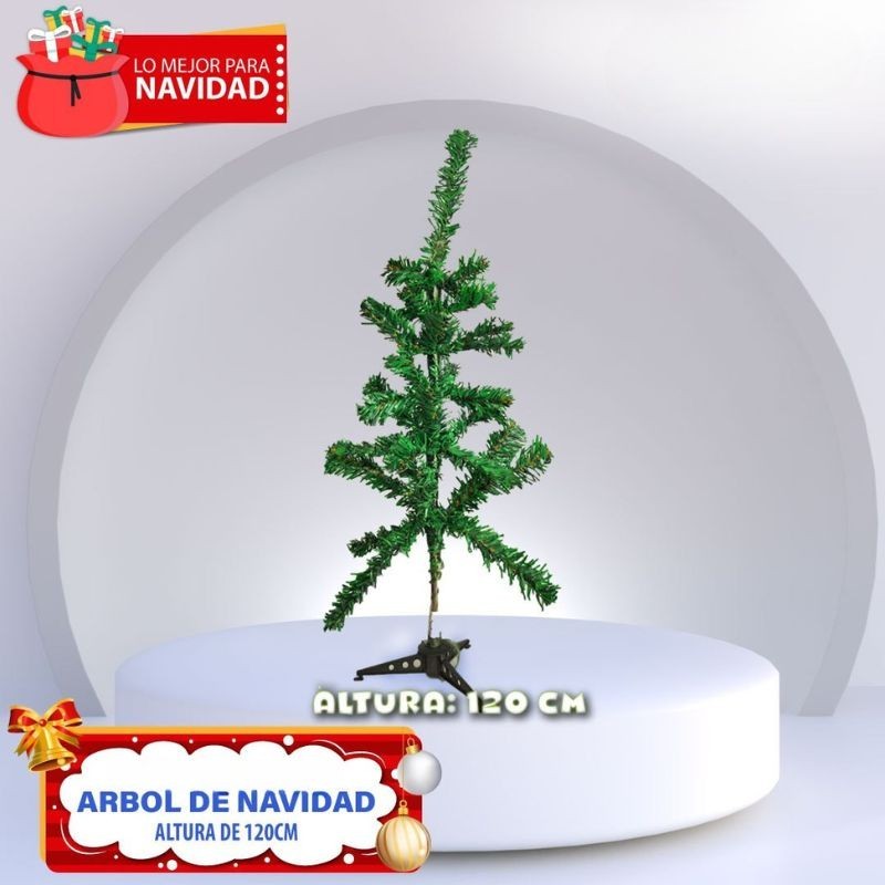 Arbol Navideño Económico 1.2m AB-8