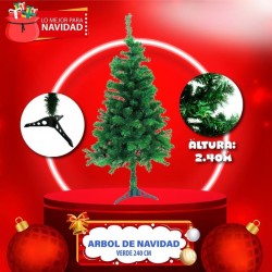 Arbol Navideño Verde 2.4m BS-4