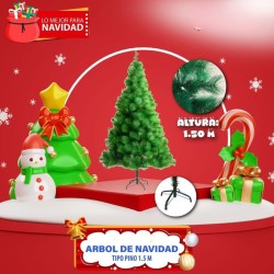 Arbol Navideño Tipo Pino 1.5m BS-9