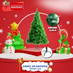 Arbol Navideño Tipo Pino 2.1m BS-11