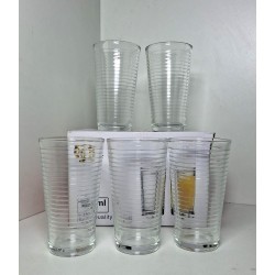 Set de 6 vasos 300ml  GU006