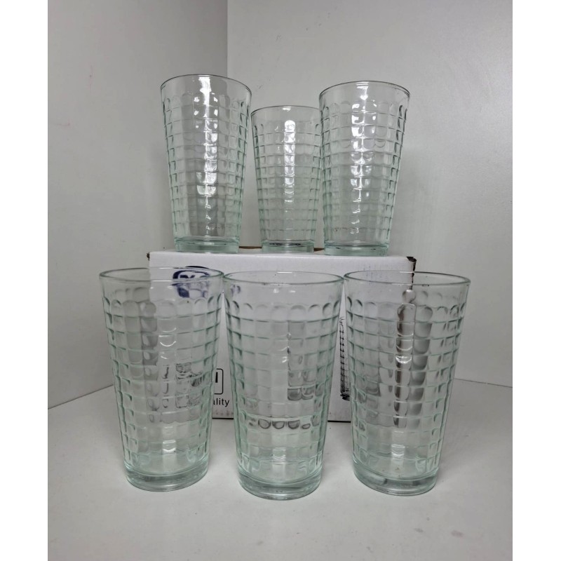 Set de 6 vasos 300ml  GU005