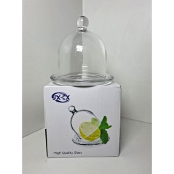 Cúpula de vidrio para postres GU011