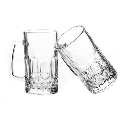 Set de 2 vasos de vidrio grandes GU042