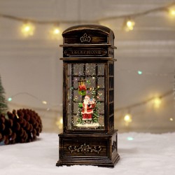 ADORNO PAPANUEL ENCAPSULADO CABINA TELEFONICA MUSICAL 6509-6