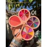 EYESHADOW + LIPSTICK + GLITTER + BLUSH + BRUSH COLOR 6501
