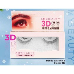 Pestañas Mink-3D-Hair Amy Beauty Varios Tamaños