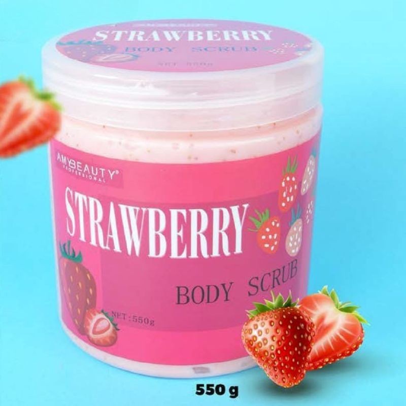 EXFOLIANTE CORPORAL EN GEL FRESA 550ml COS-356