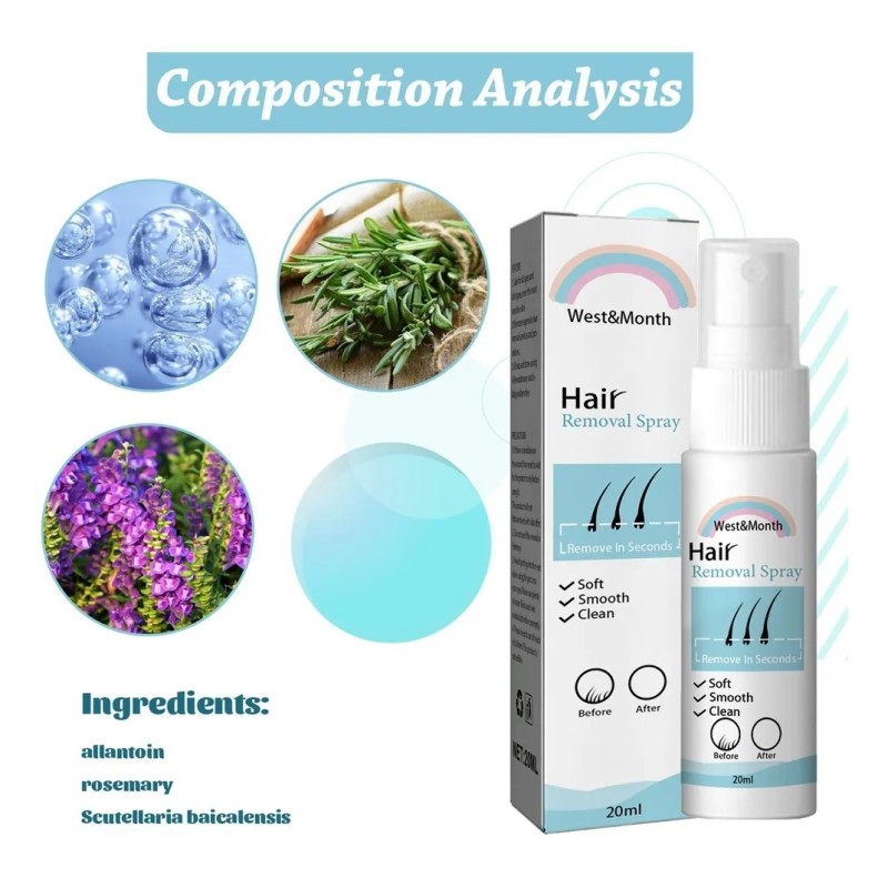 Spray Depilador HAIR RENOVAL WESTYMONTH CZ122