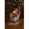 Papá Noel en Trineo (21cmx22cmx9cm) 3246
