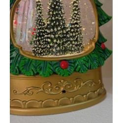 Adorno Papá Noel / Muñeco de nieve Encapsulado Arbol navideño 4101